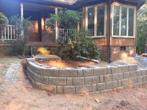 Retaining Wall on Property