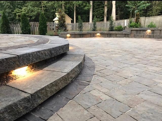 Paver Patios Landscape Solutions Design, Pictures Of Patios With Pavers